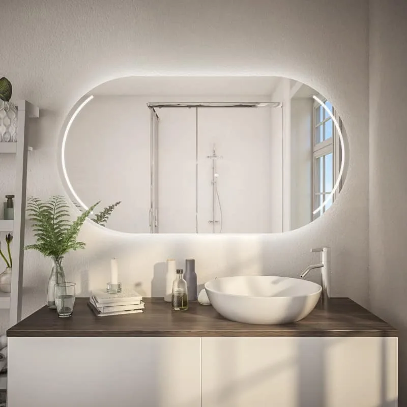 Mesures & pose comprises — miroir sur mesure Luxembourg — Vitralux Bradtke