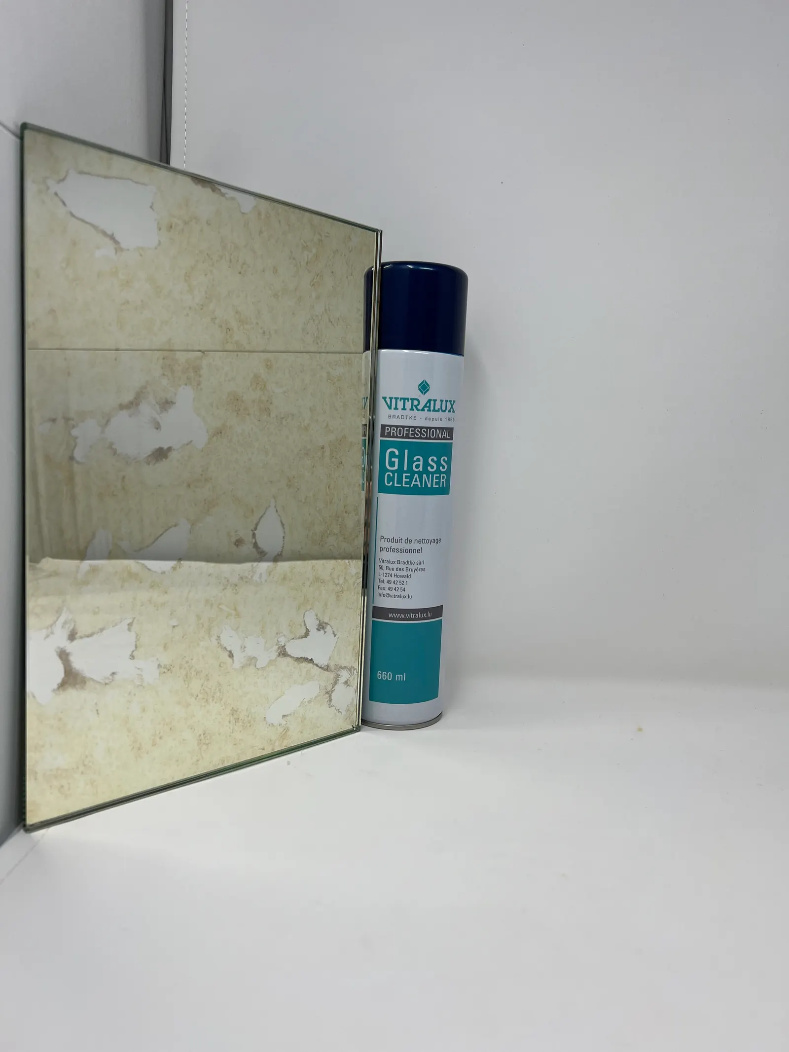 Miroir Antique — verre en stock au Luxembourg — Vitralux Bradtke