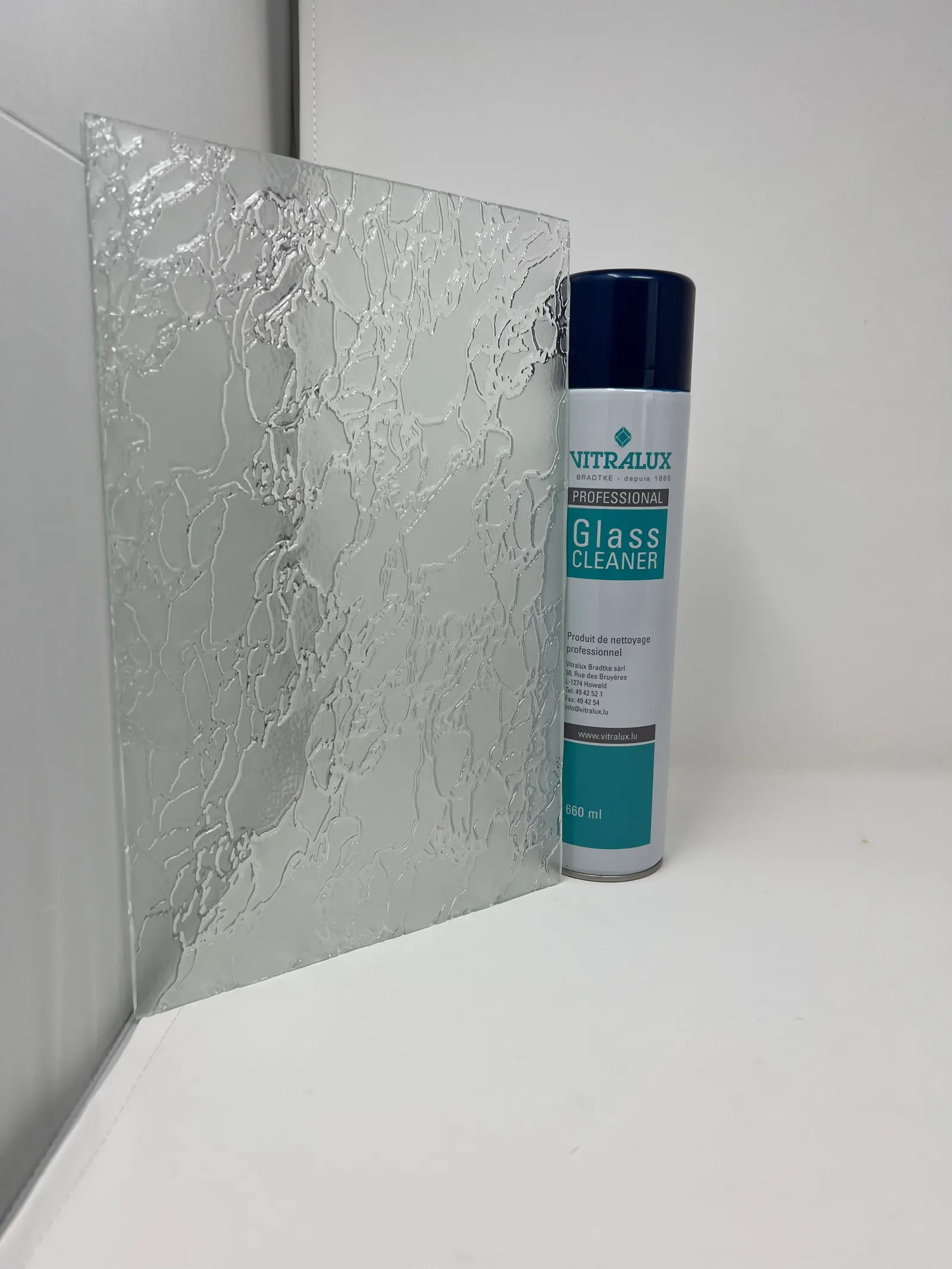 Delta matt — verre en stock au Luxembourg — Vitralux Bradtke