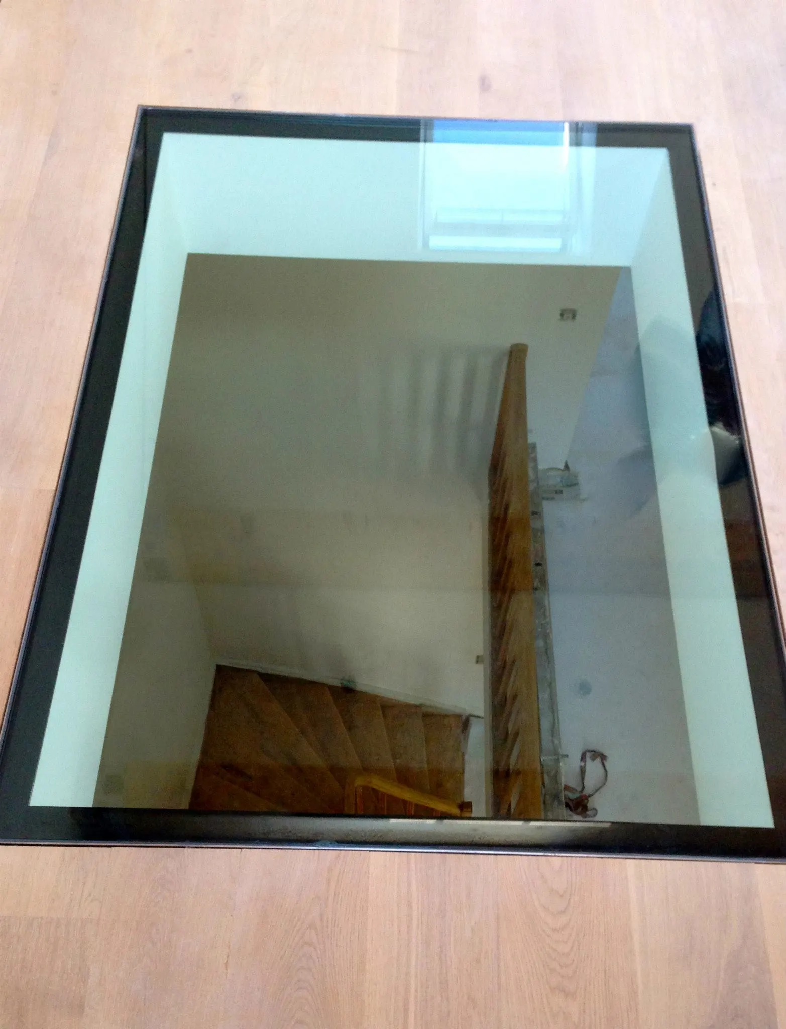 Dalle de sol en verre feuilleté praticable — dalle verre sur mesure Luxembourg — Vitralux Bradtke