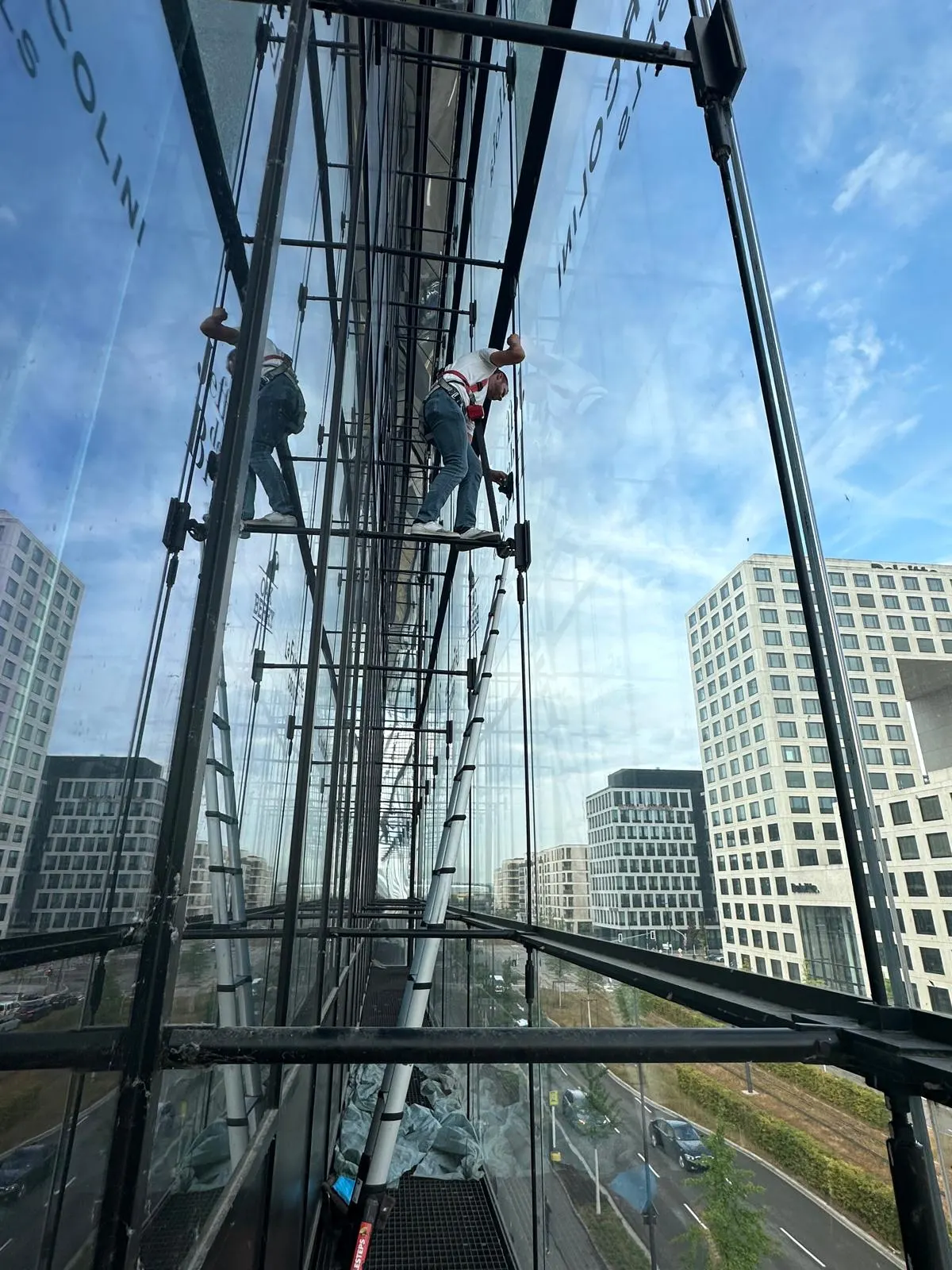 Étude d'une façade vitrée sur site au Luxembourg — Vitralux Bradtke