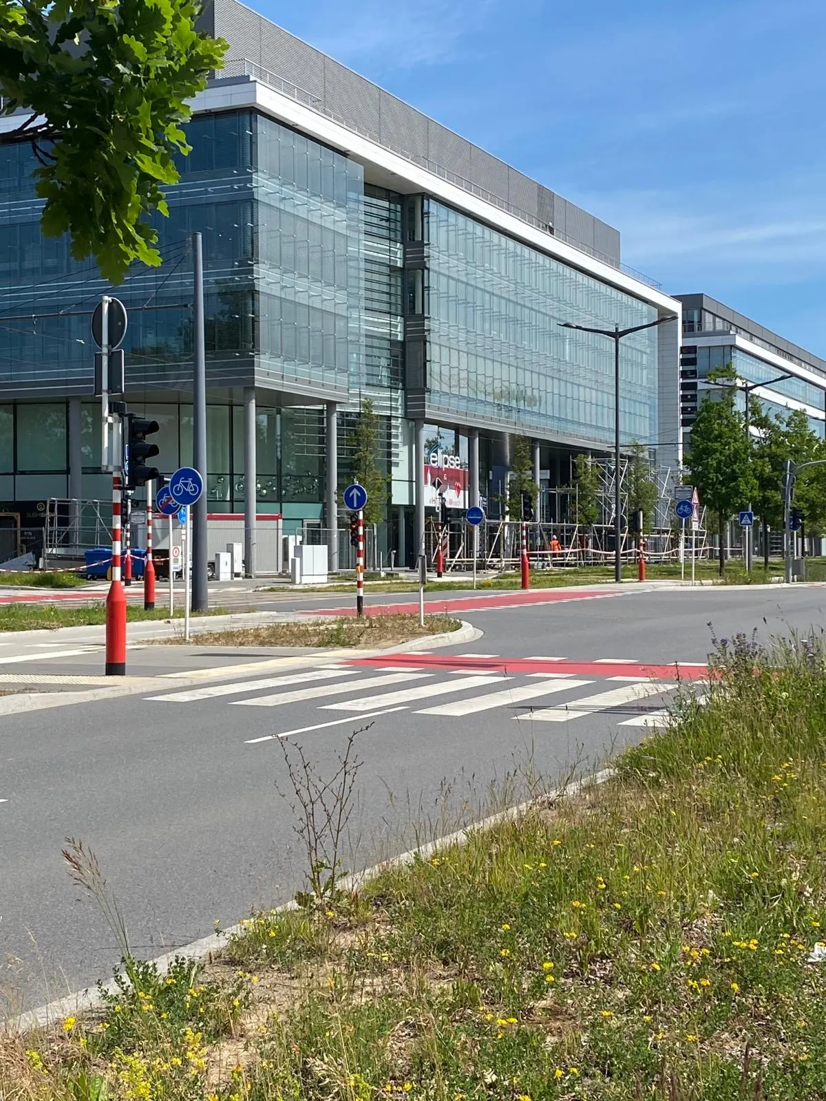 Rénovation de façade vitrée du Complexe K2 Kirchberg — Façade vitrée Luxembourg — Vitralux Bradtke