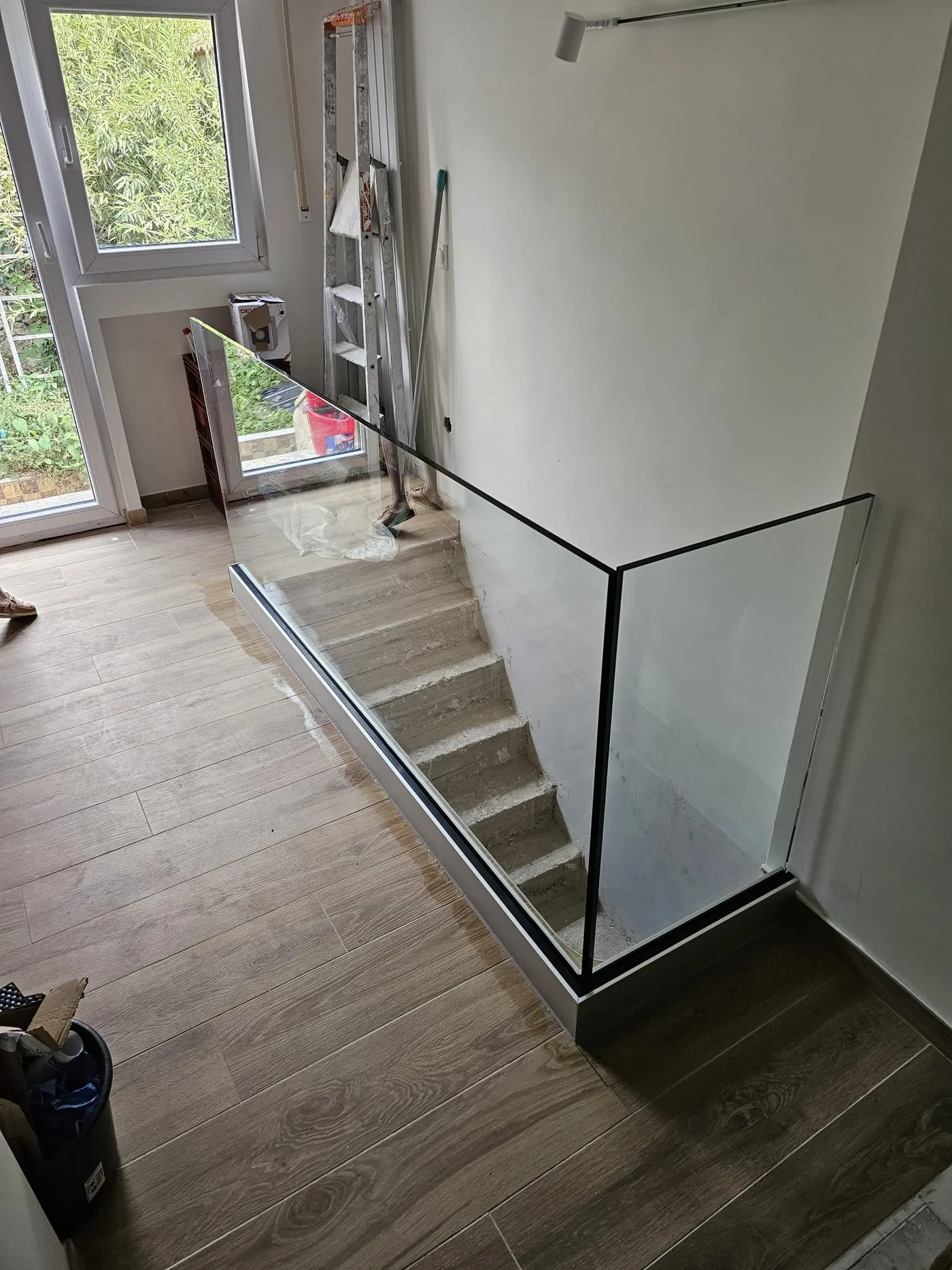 Garde-corps en verre sur mesure au Luxembourg — garde-corps en verre sur mesure au Luxembourg — Vitralux Bradtke