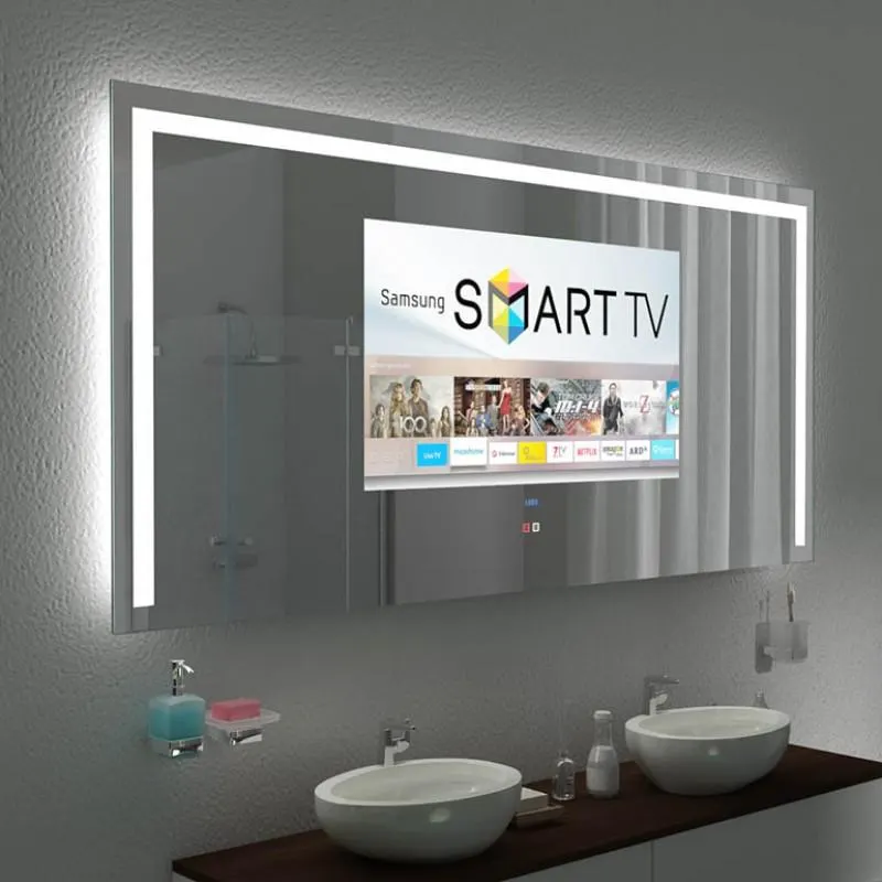Miroir TV sur mesure — Vitralux Bradtke Luxembourg