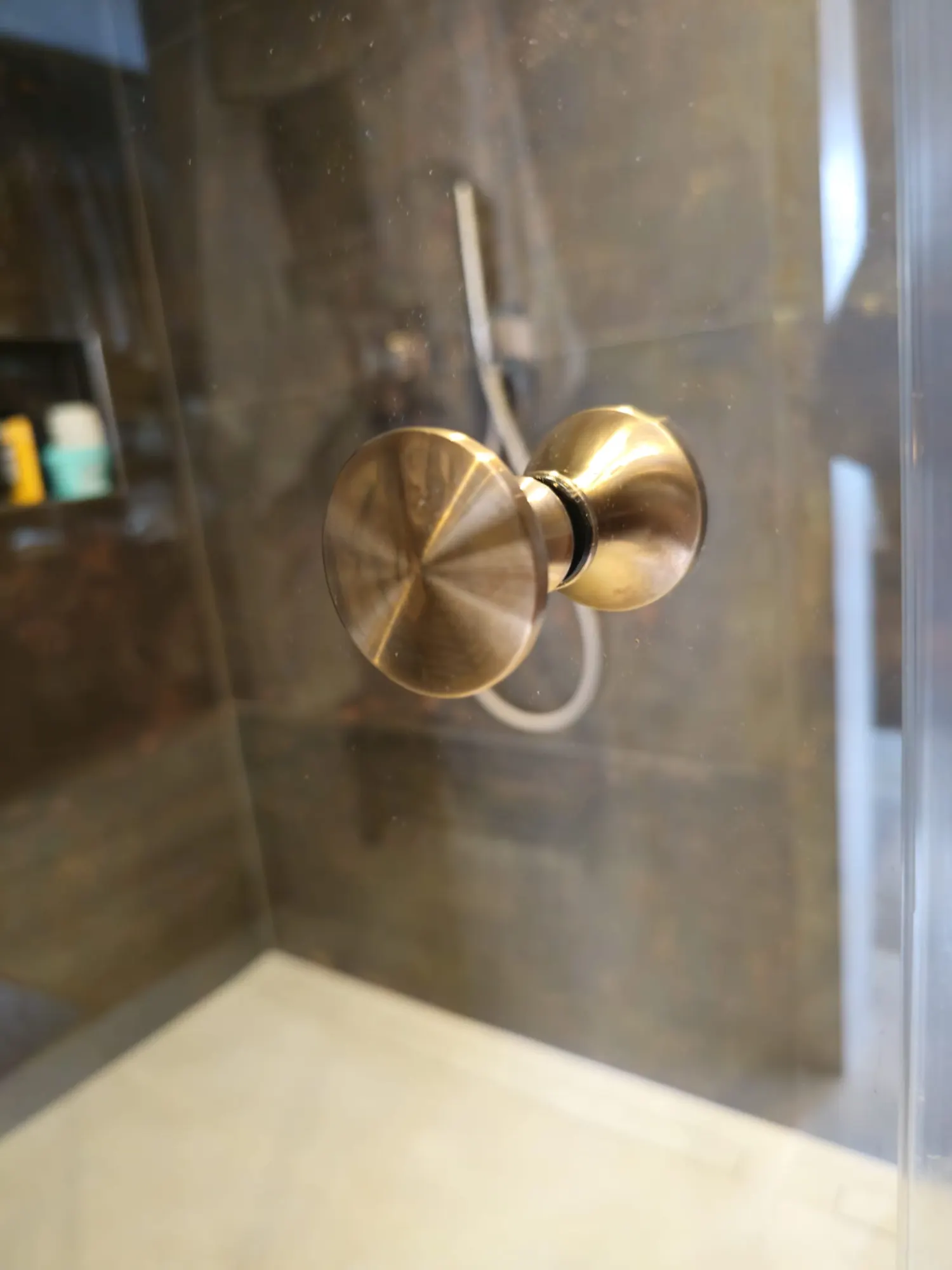 Paroi de douche à l'italienne en verre sur mesure — Vitralux Bradtke Luxembourg